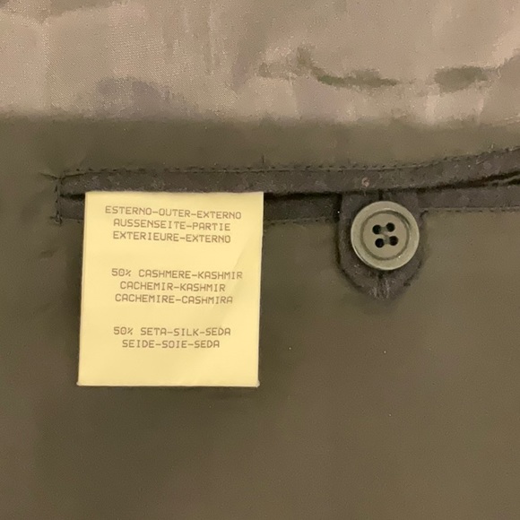 Ermenegildo Zegna navy blue cashmere blazer - Picture 6 of 7